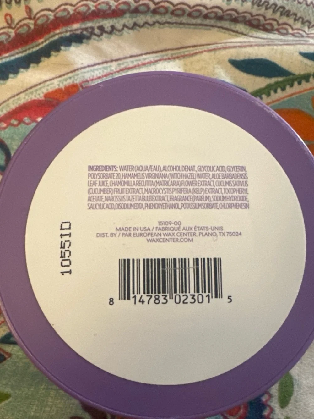 EWC Treat Ingrown Hair Wipes – Purple (45 Wipes)